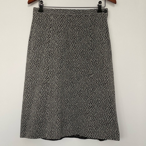 Nello Bianco Zebra Skirt Suit Set (Two-Piece) - Picture 5 of 17